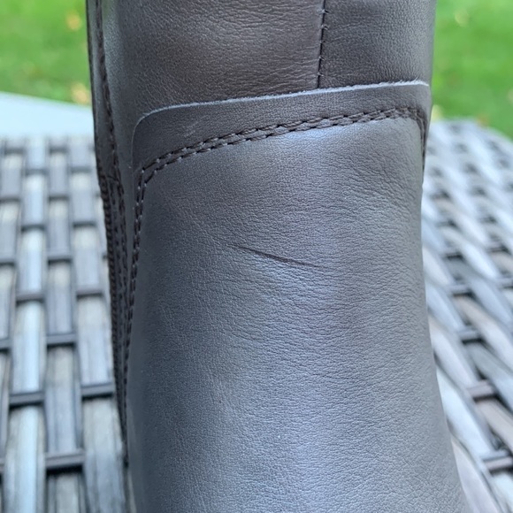 Naturalizer gael dark grey wide calf leather boots - Picture 16 of 16